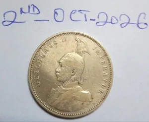 Commemorative -German East Africa Coin- Km:10- 1 Rupee , Year 1911