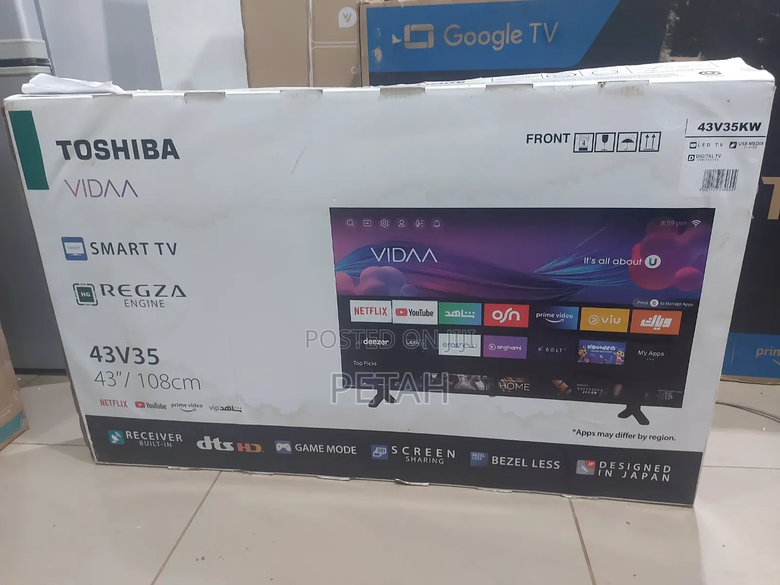 Smart Toshiba 43 Inches TV