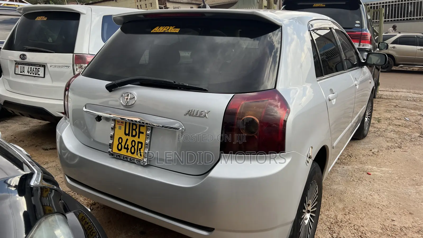 Toyota Allex 2006 Silver