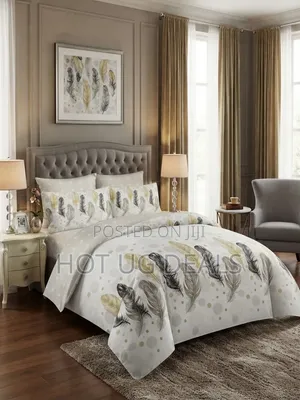 5×6 Duvet Set (1 Duvet, 1 Bedsheet & 2 Pillowcases) – Multi Color