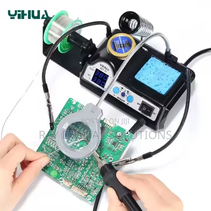 YIHUA 927-Iv 60W Adjustable Temperature Soldering Iron Station