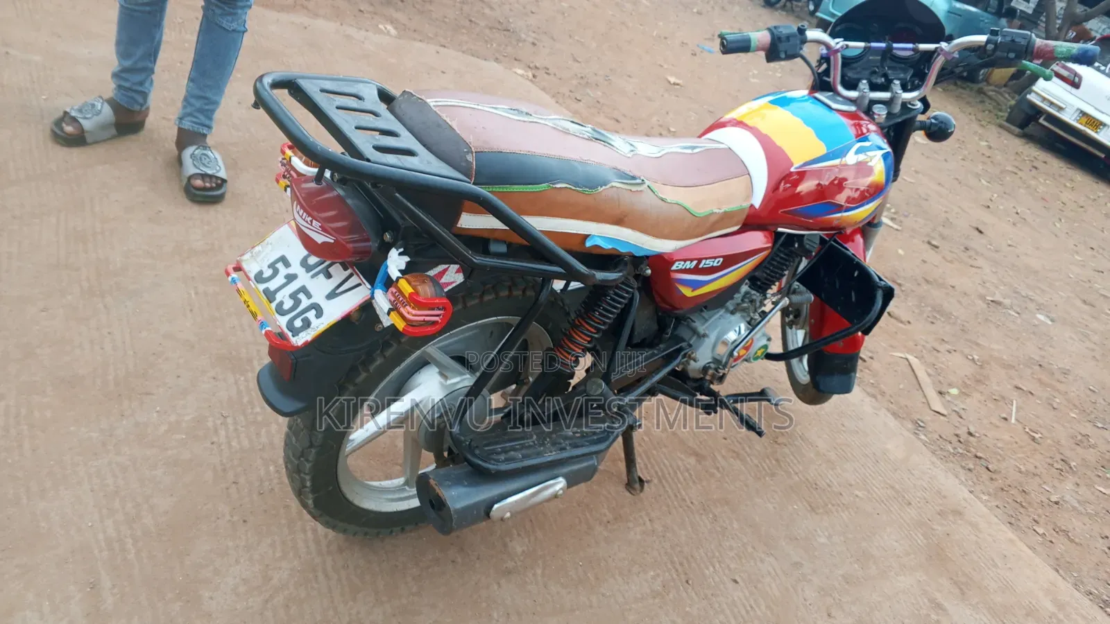 Bajaj Boxer 125 2024 Red