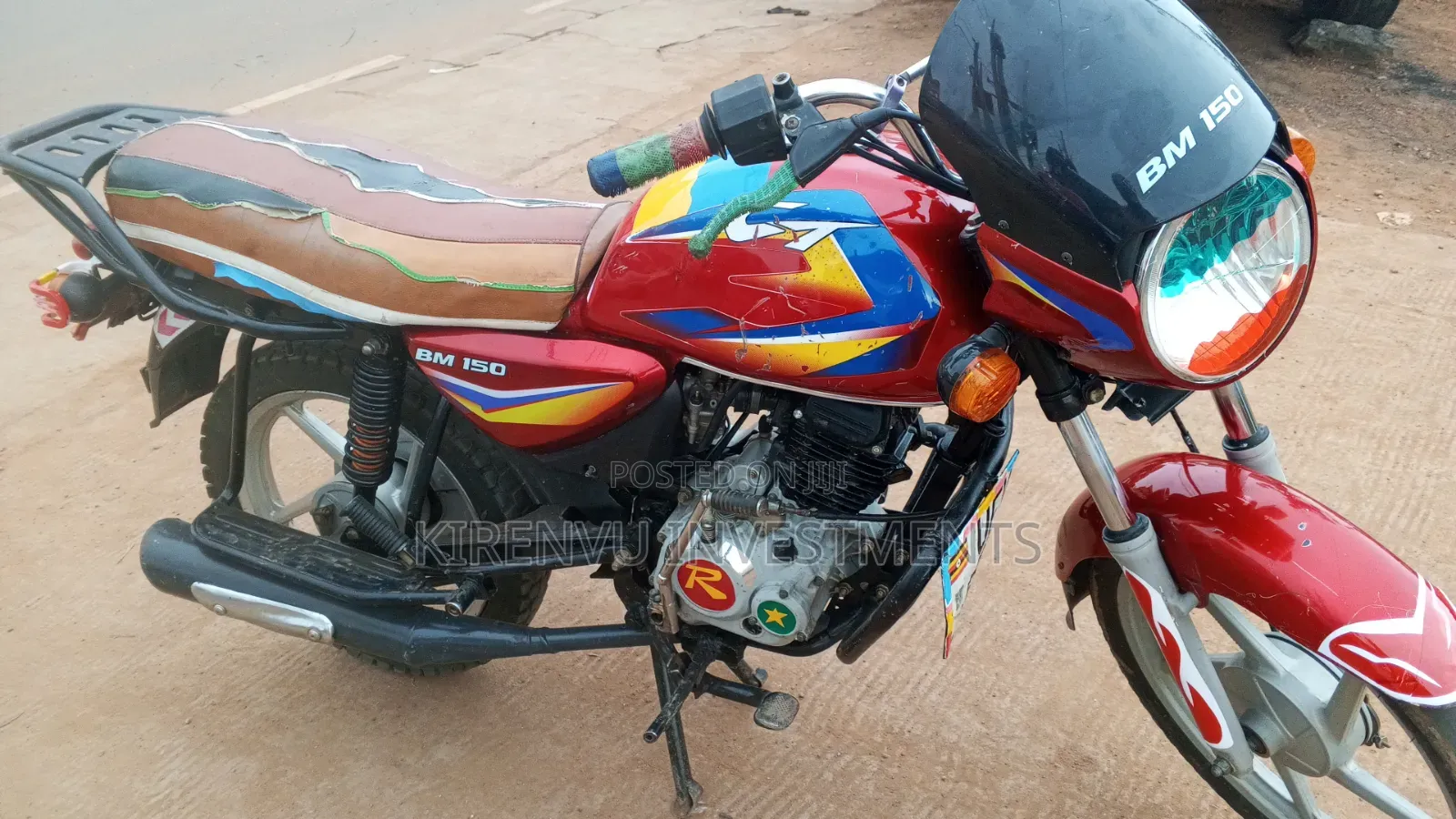 Bajaj Boxer 125 2024 Red