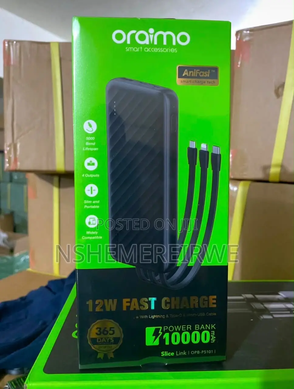 Oriamo Power Bank