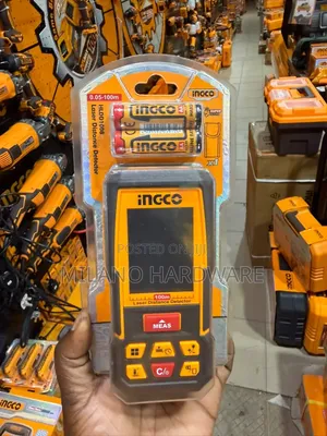 INGCO Laser Distance Detector 100-Meter Digital Measuring Tool