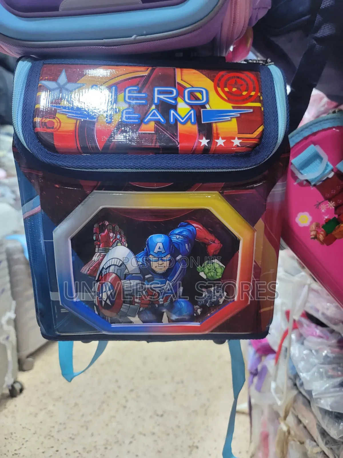 Marvel Avengers / Captain America Children's Lunch Bag