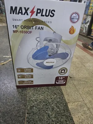 Max Plus 16"Mp-16500f Orbit Ceiling Fan