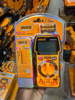 Ingco Dm36002 Digital Multimeter Cat III 600v