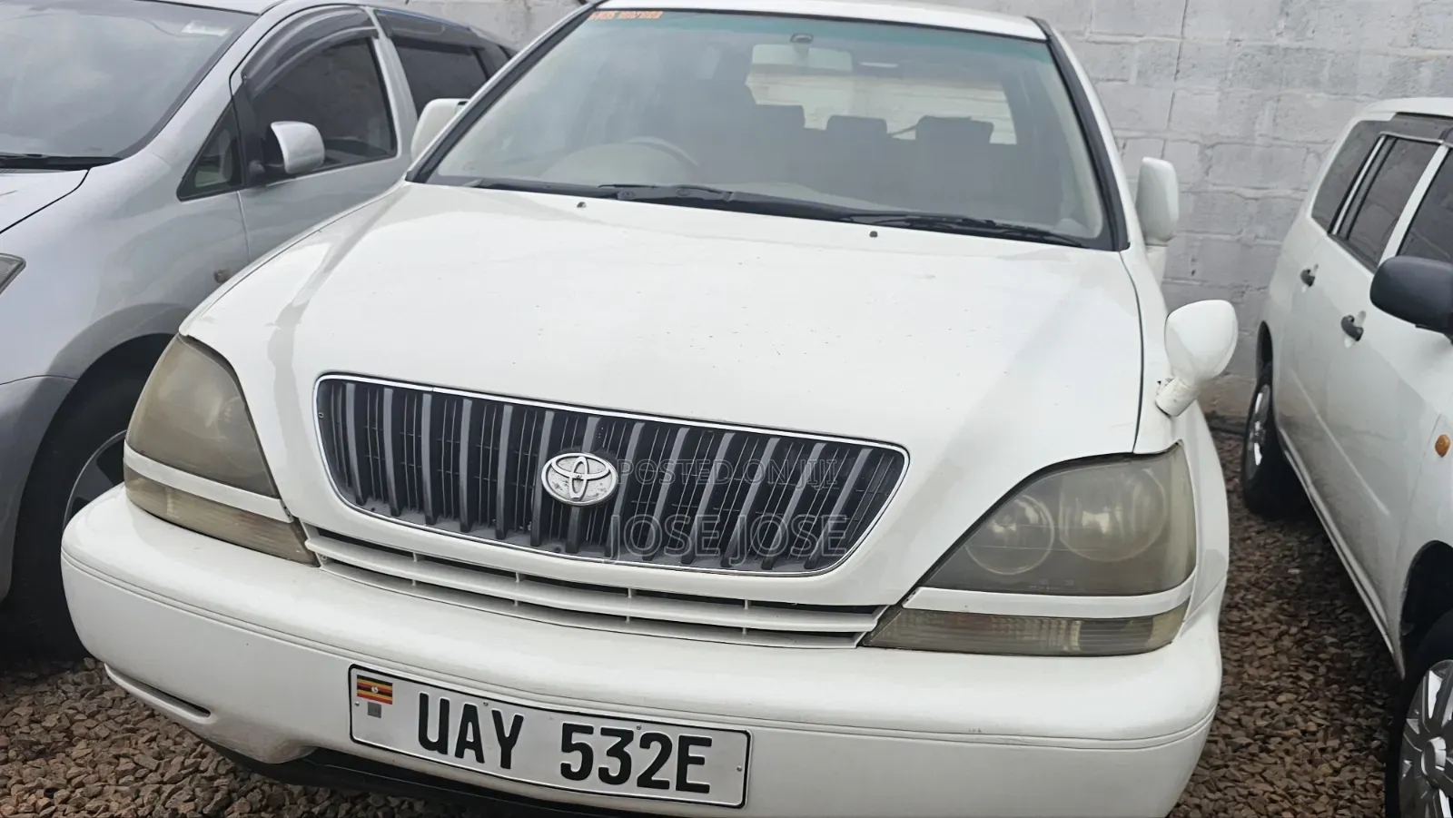 Toyota Harrier 2002 White