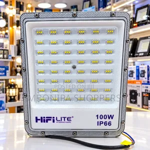 HiFiLITE 100W LED Floodlight High-Brightness Outdoor Security Light