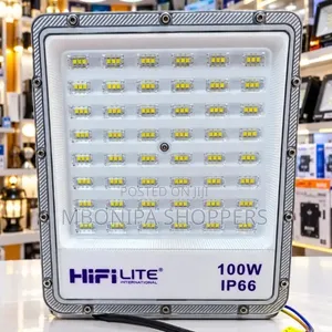 HiFiLITE 100W LED Floodlight High-Brightness Outdoor Security Light