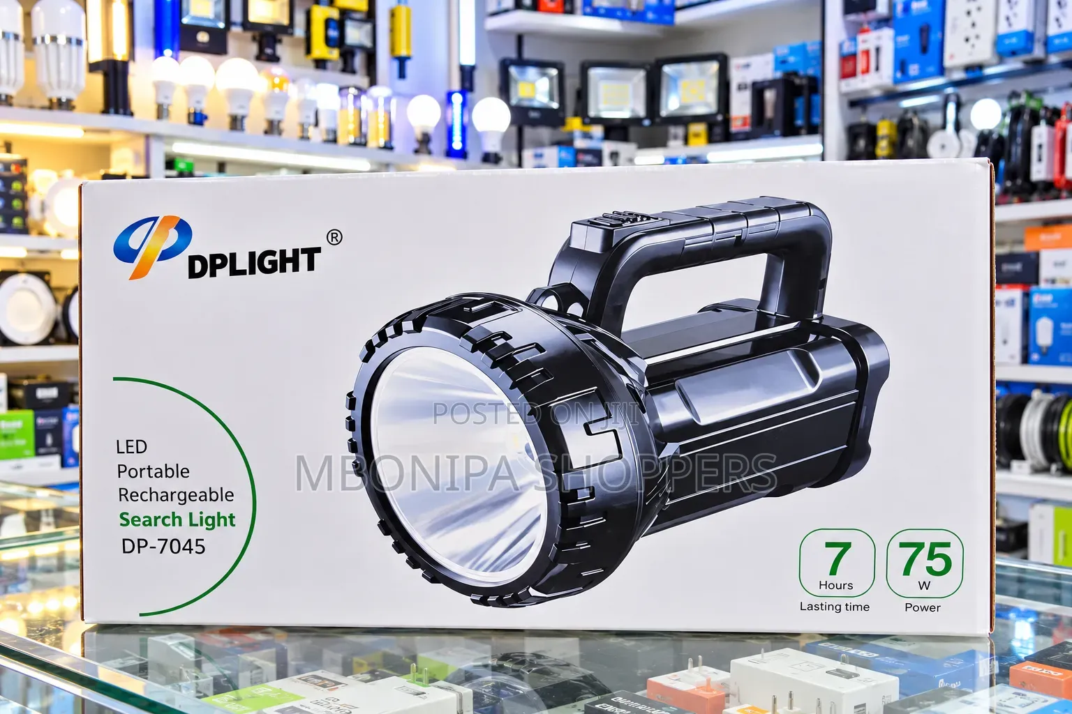Dplight Dp-7045 75w Rechargeable Led Search Light