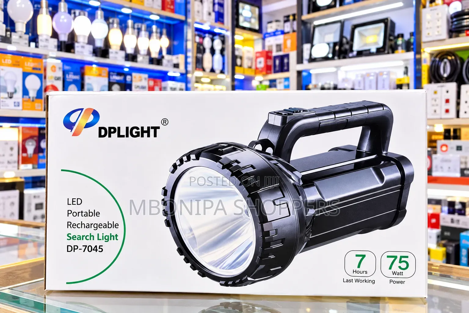 Dplight Dp-7045 75w Rechargeable Led Search Light
