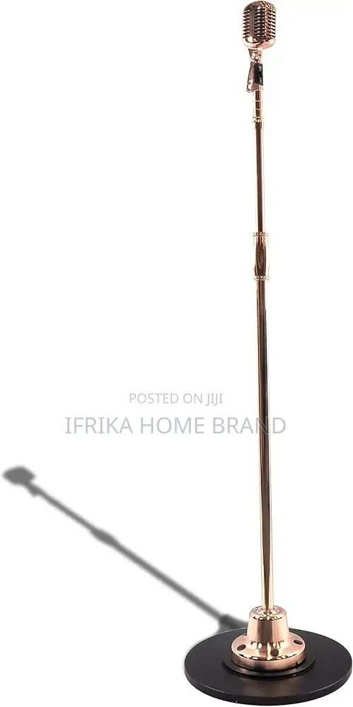 Retro Microphone and Swing Stand - Classic Vintage Professional Dynami