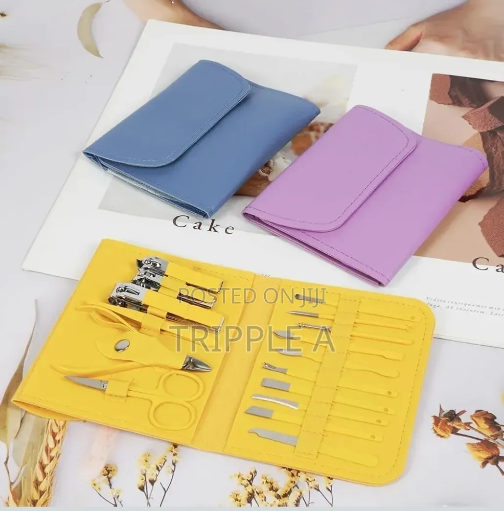 16-Piece Professional Manicure Pedicure Kit
