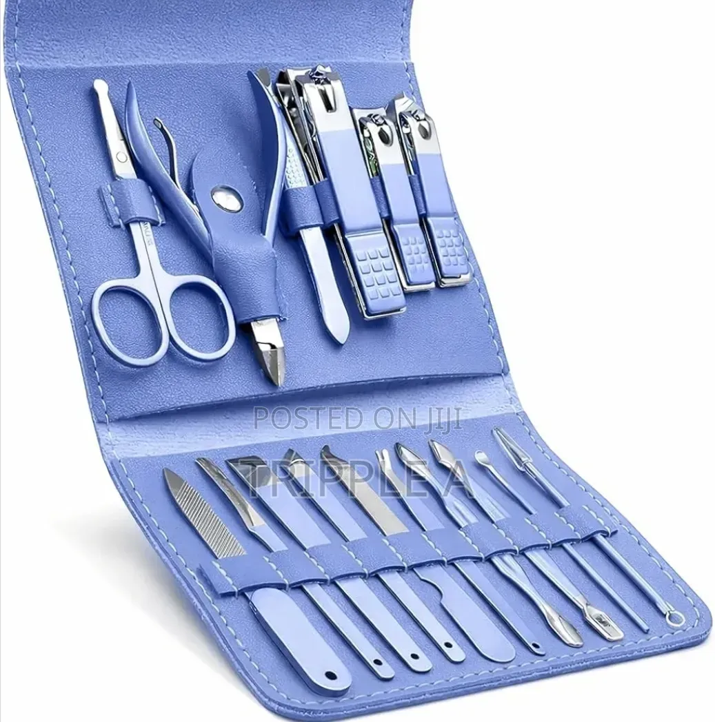 16-Piece Professional Manicure Pedicure Kit