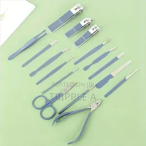 16-Piece Professional Manicure Pedicure Kit