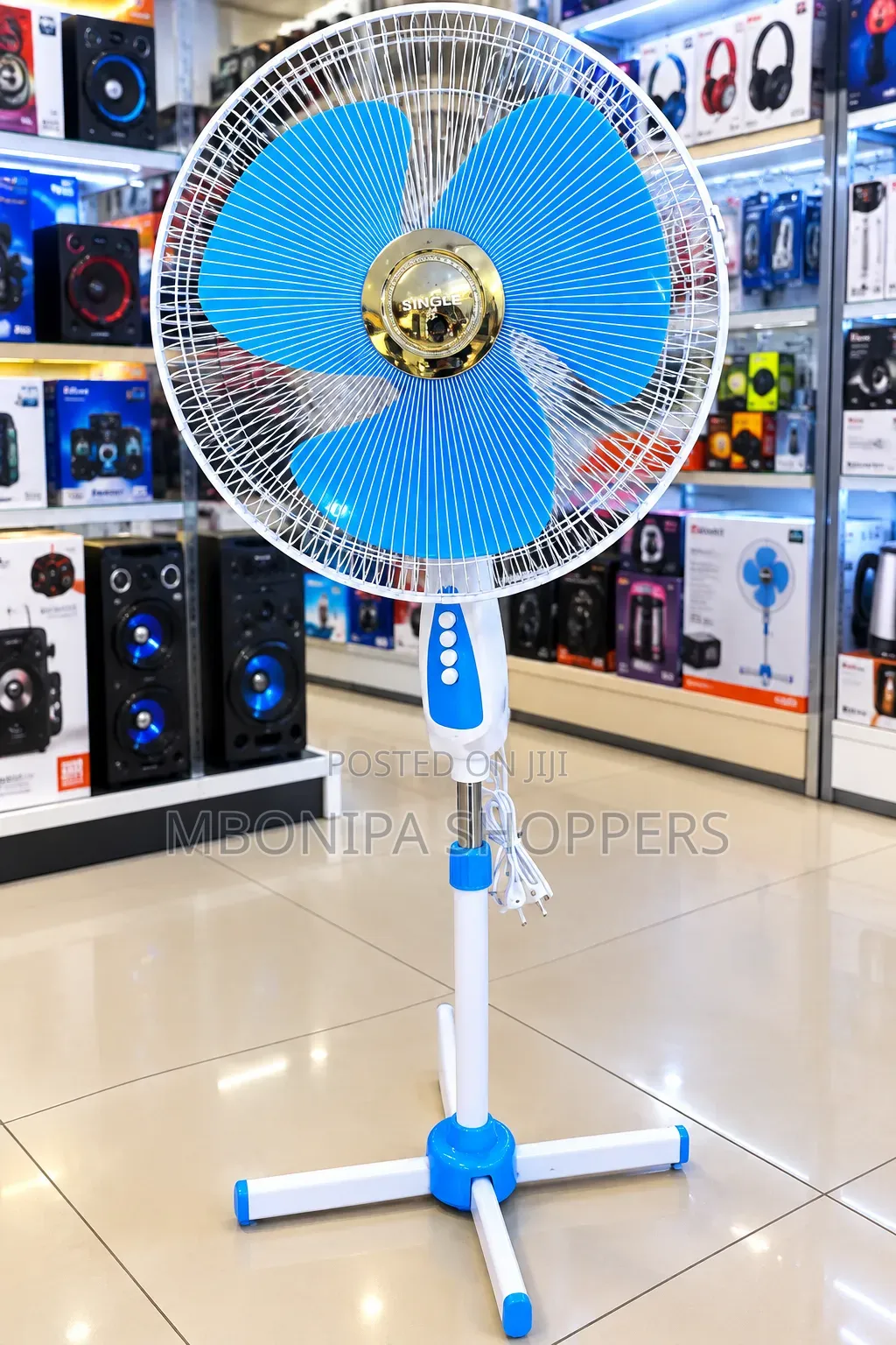 Evernal Standing Fan – Powerful Airflow & Adjustable Height