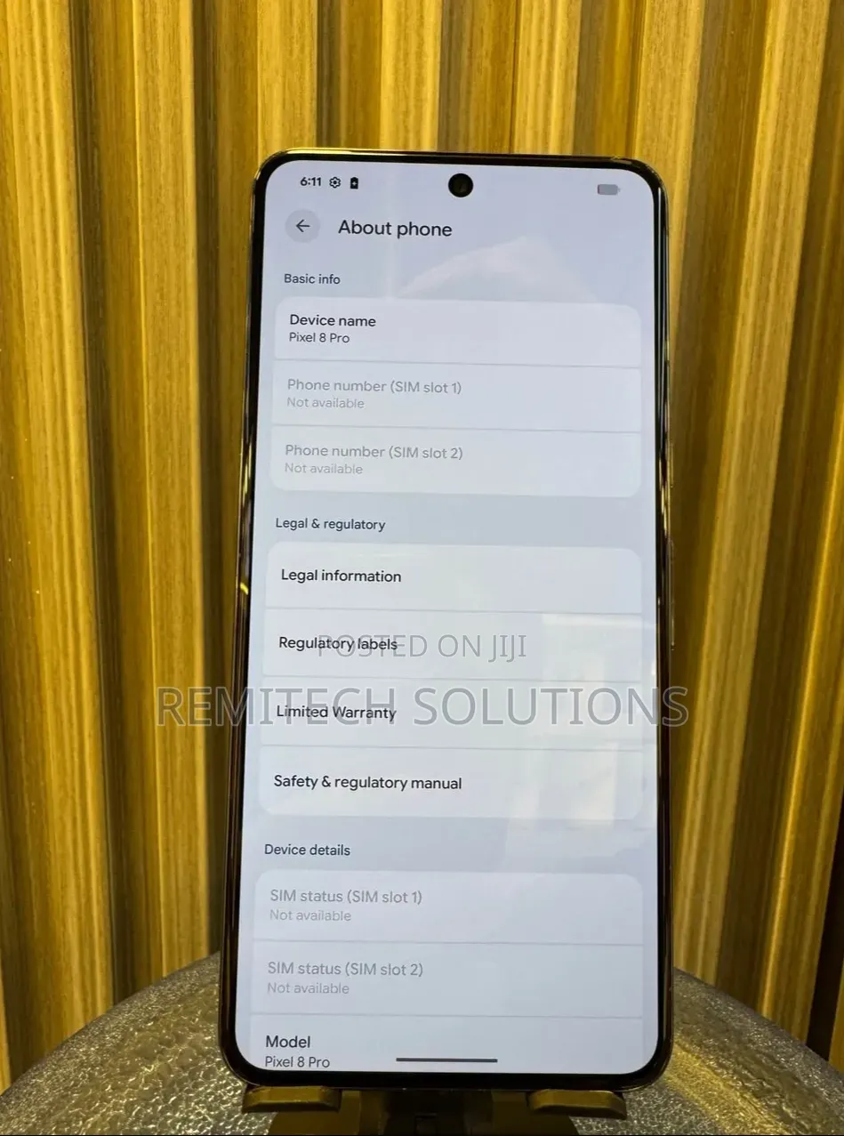 Google Pixel 8 Pro 256 GB Black