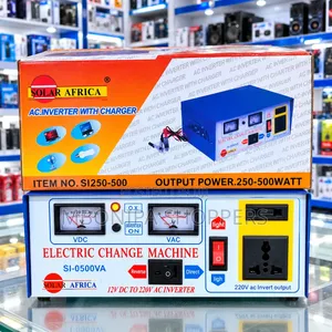 Solar Africa 500VA AC Inverter With Charger – 12V to 220V