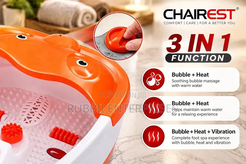 Foot Bath Masager 3 in 1