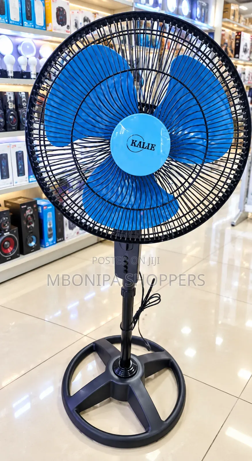 KAILE KL810 16-Inch Stand Fan – Powerful & Adjustable
