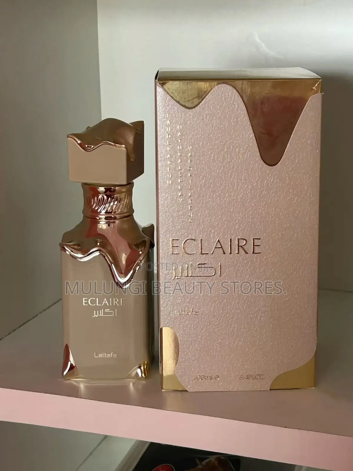 Lattafa Eclaire Eau De Parfum, a Sweet and Creamy Fragrance