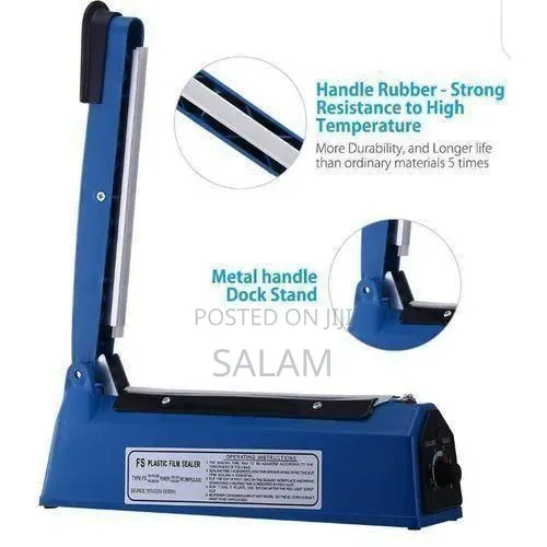 Heat Sealer Plastic Bag Sealing Machine - Blue 200mm,300mm,400mm