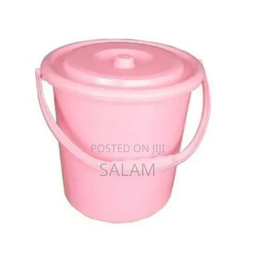 Baby's Bath Basin 20 Litre, Basin With Bucket, 20 Litres - Pink