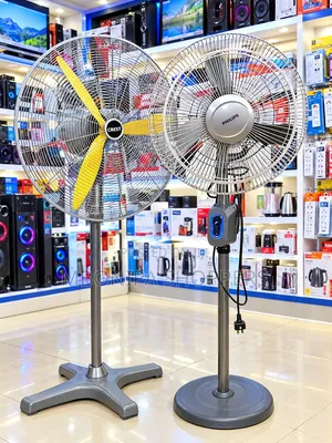 Heavy-Duty Pedestal Standing Fan – Powerful Air Circulator