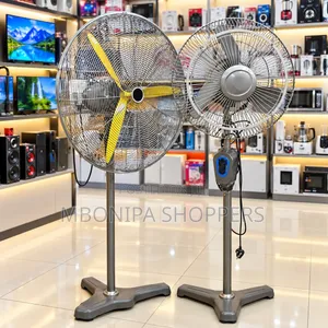 Heavy-Duty Pedestal Standing Fan – Powerful Air Circulator