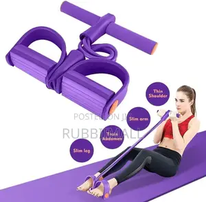 4-Tube Pedal Resistance Band