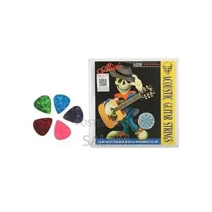 Colorful Guitar Picks Durable Plastic Plectrums for Acoustic, Electric