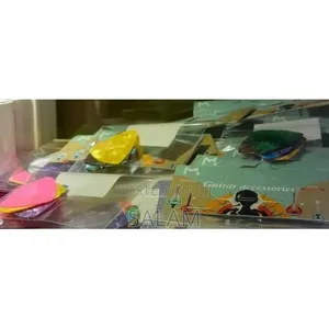 Colorful Guitar Picks Durable Plastic Plectrums for Acoustic, Electric
