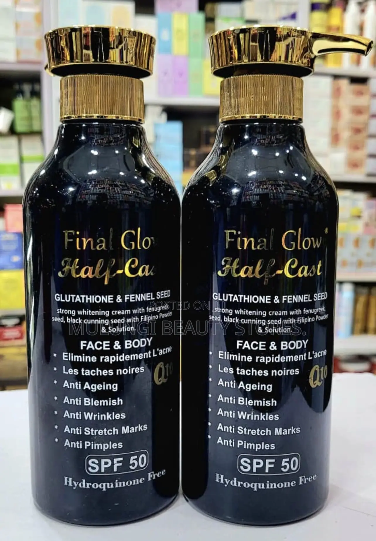 Final Glow HALFCAST Lightening Lotion