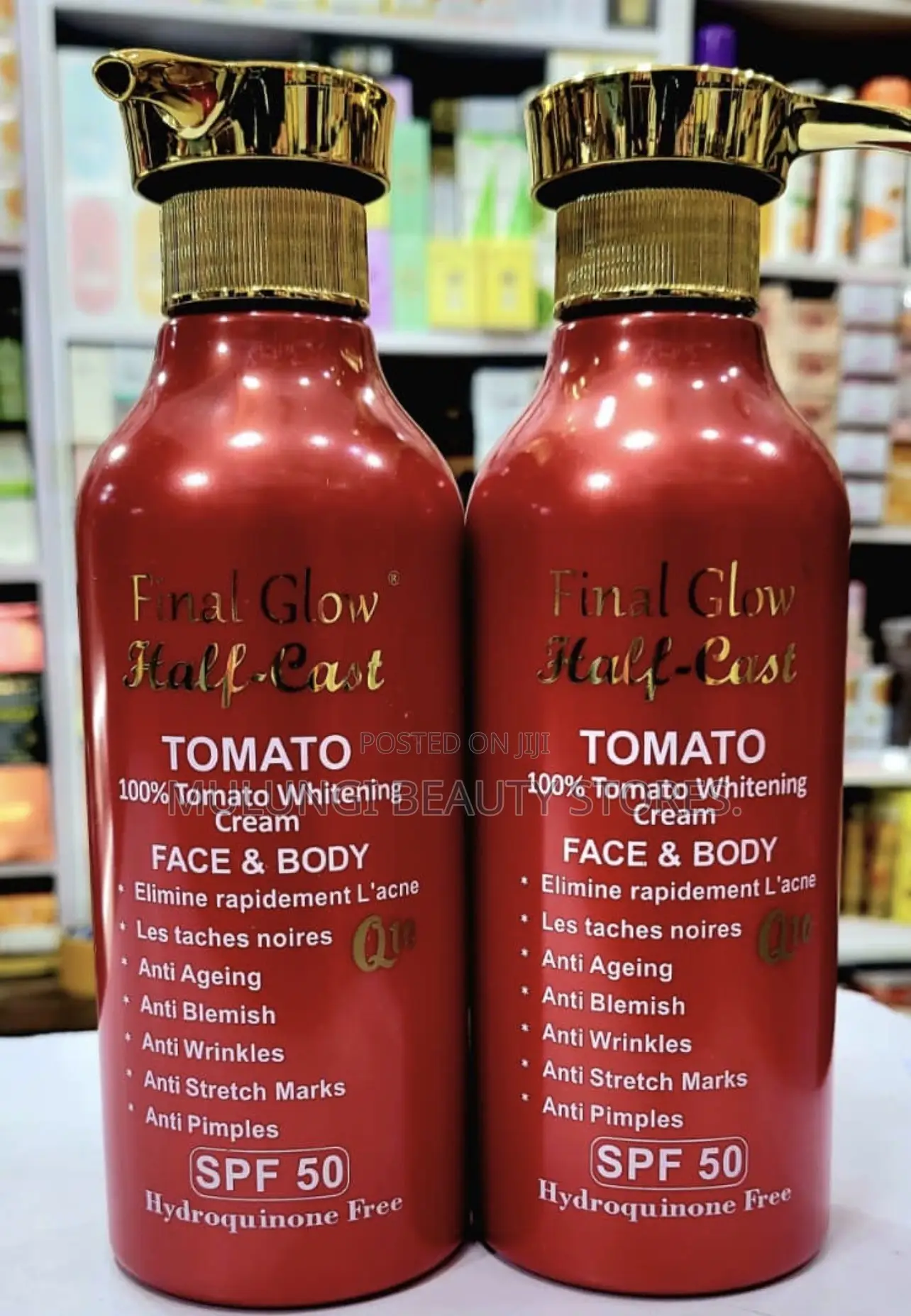 Final Glow HALFCAST Lightening Lotion