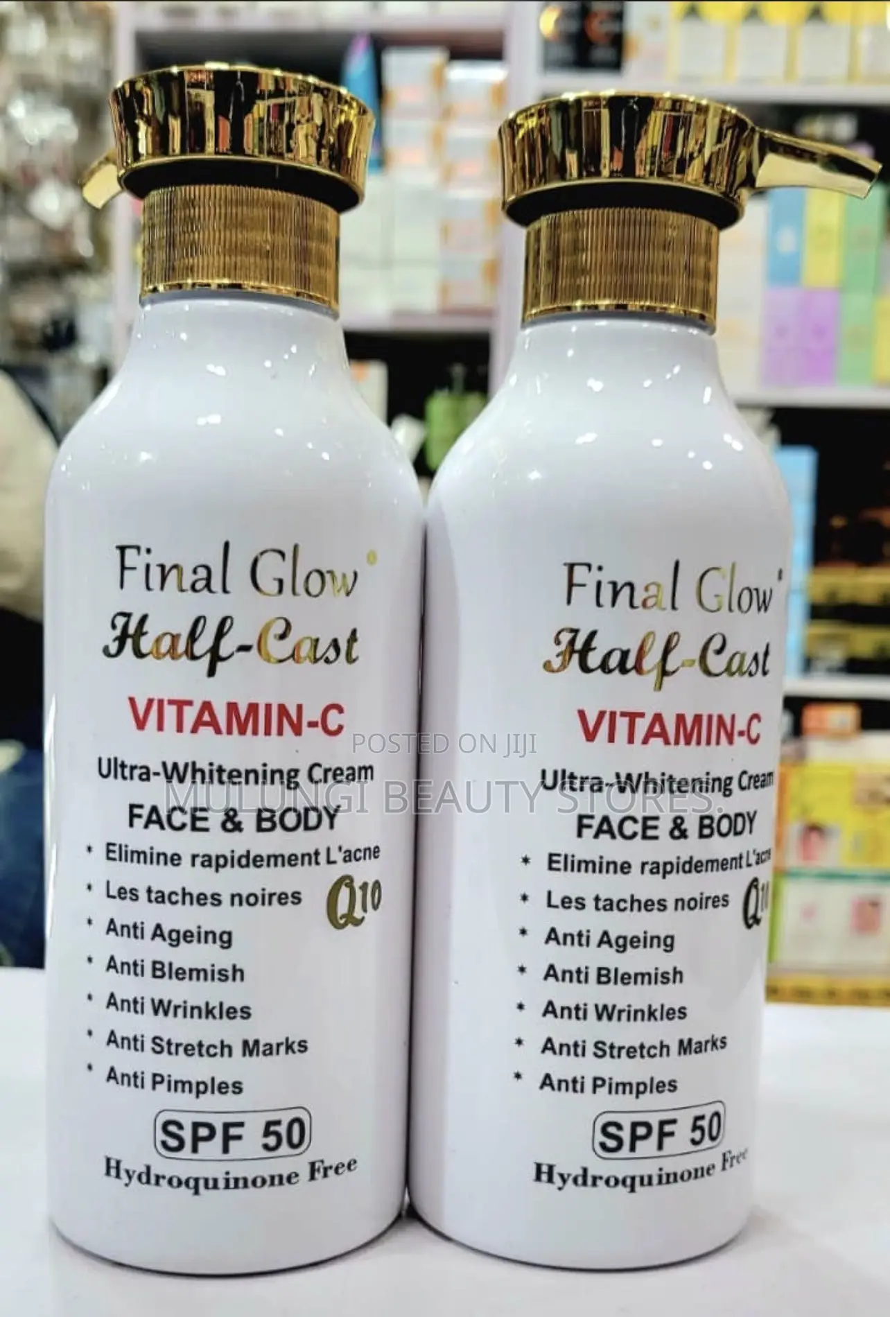 Final Glow HALFCAST Lightening Lotion