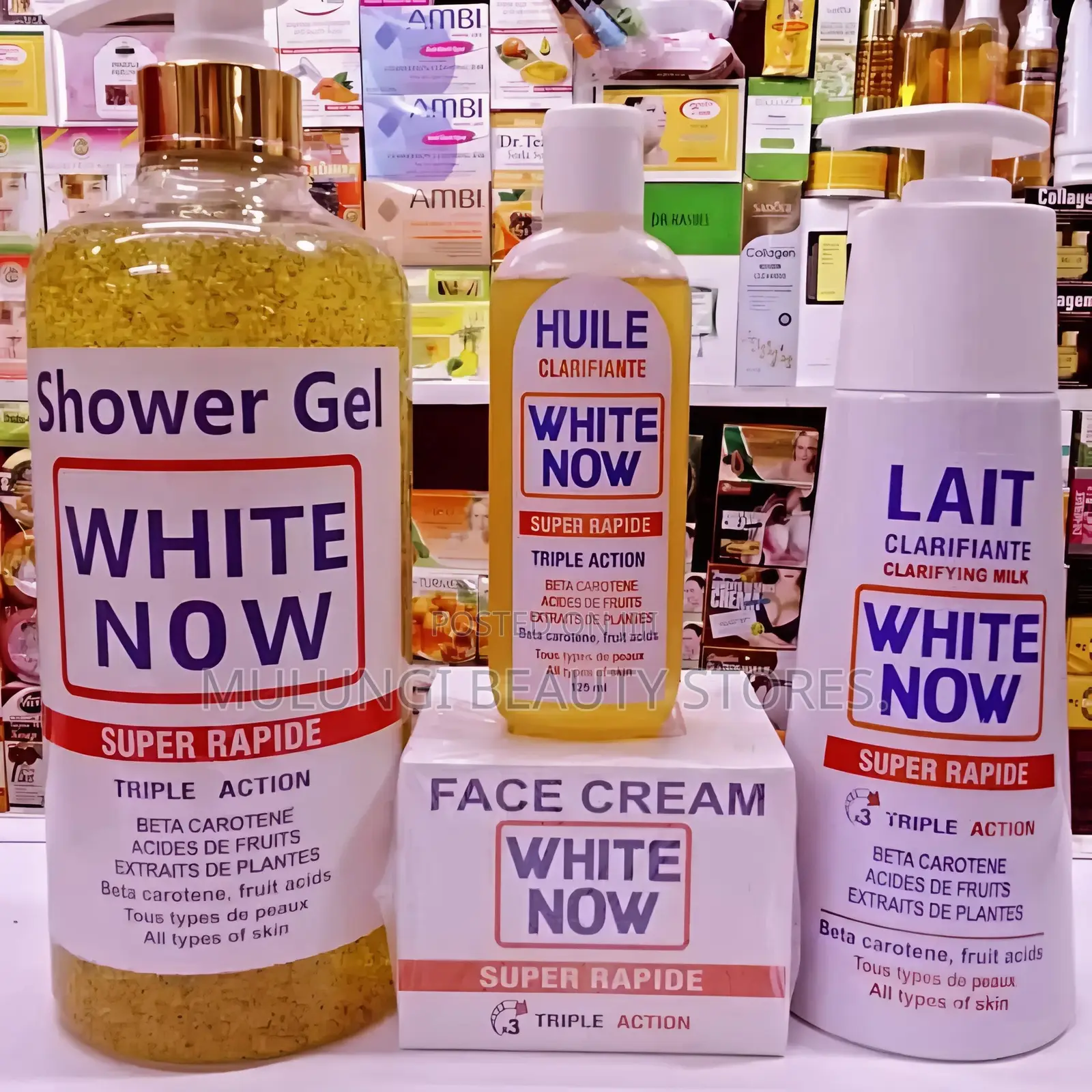 White Now Super Rapide Triple Action Skincare
