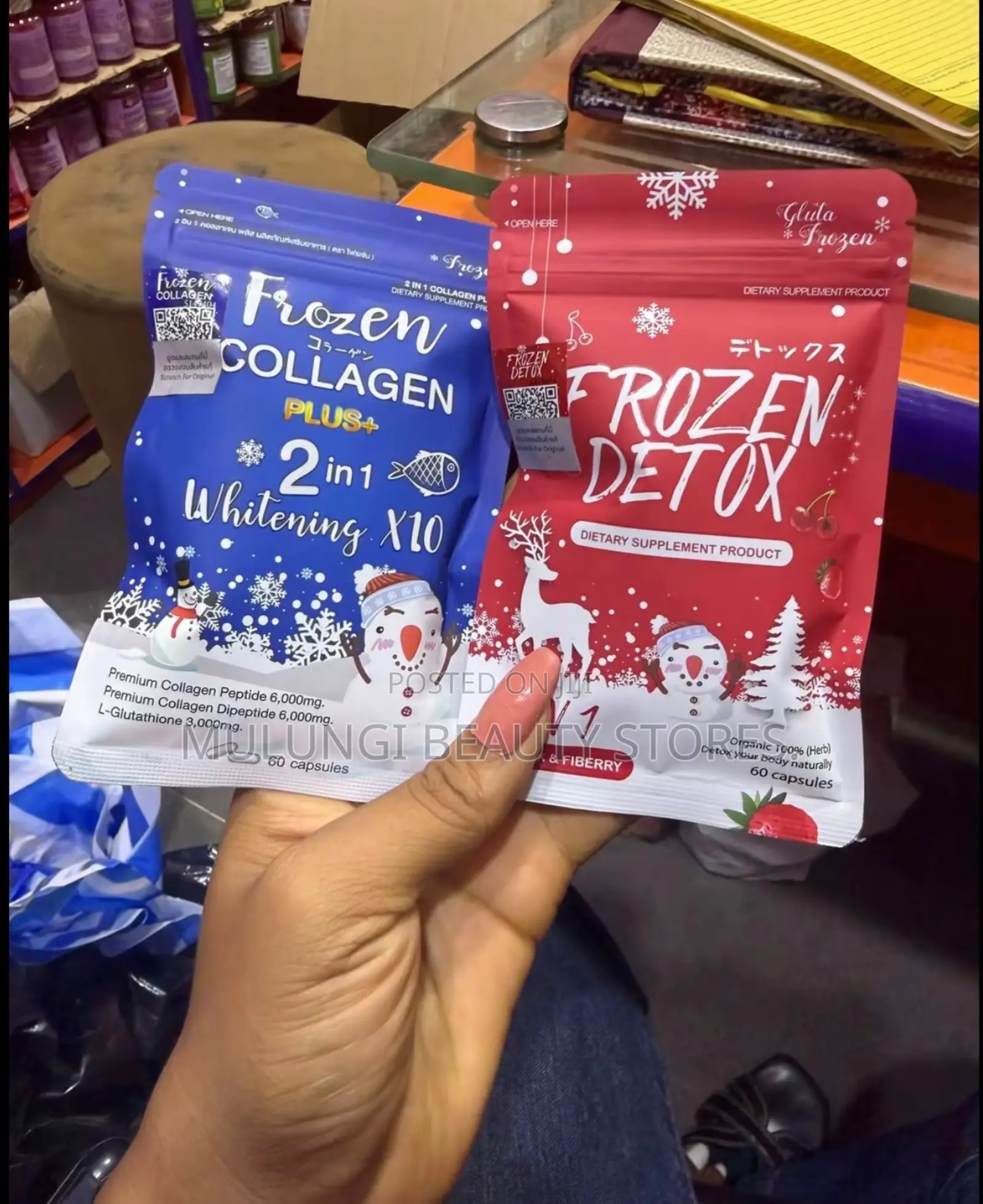 Frozen Collagen Plus + Frozen Detox