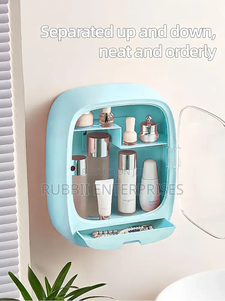 Wall-Mounted Cosmetics Case