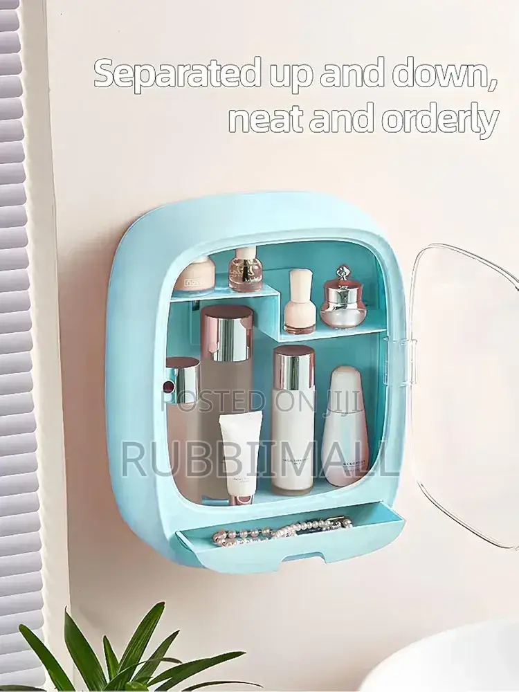 Wall-Mounted Cosmetics Case