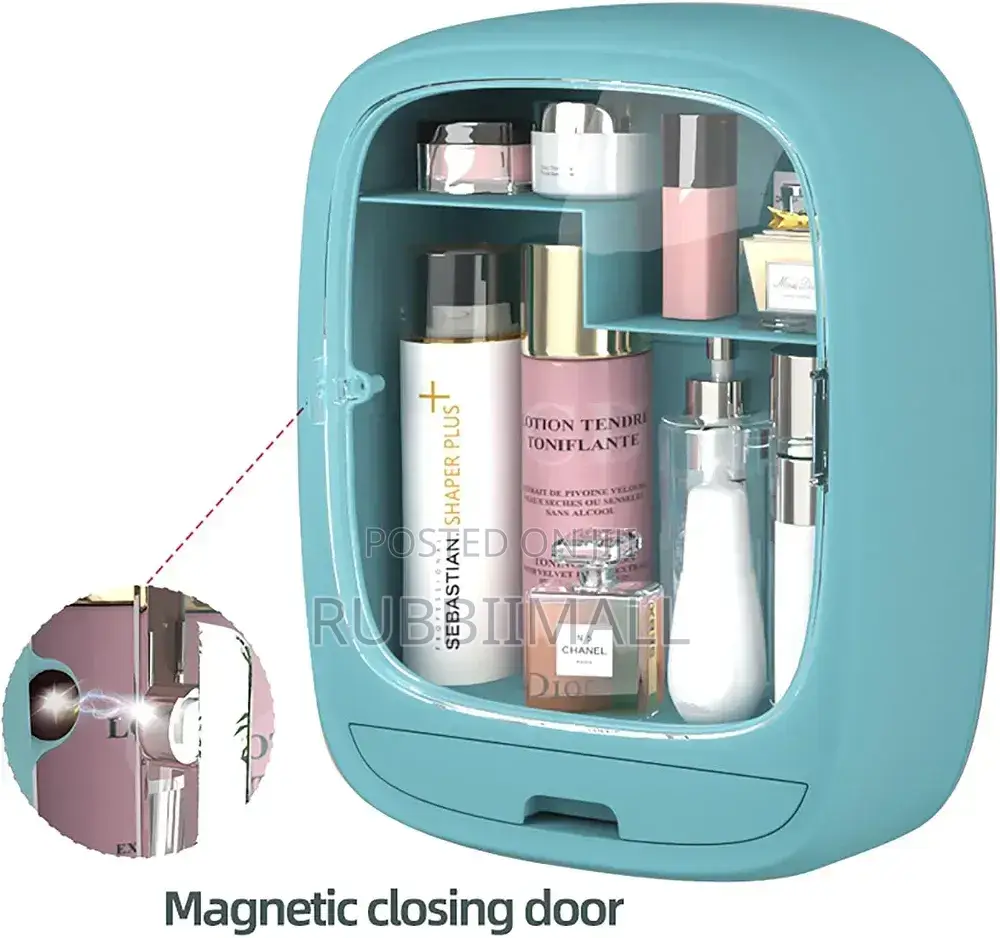 Wall-Mounted Cosmetics Case