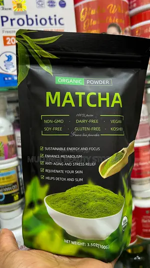 100% Pure Organic Matcha Green Tea Powder