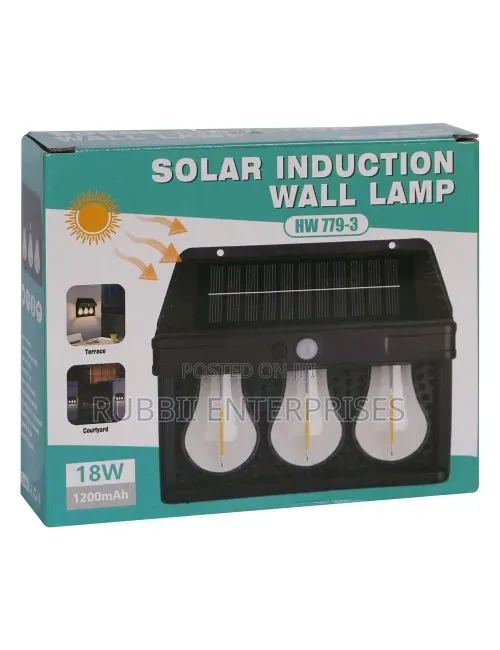 Solar Induction Wall Lamp 18W (Models Like HW 779-3)