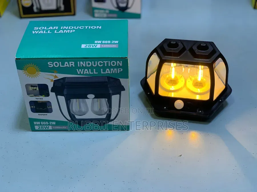 Solar Induction Wall Lamp (Model HW 669-2w)