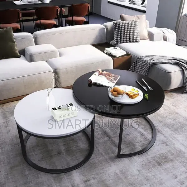 Brand New Double Center Tables Set - 2pc - Kampala