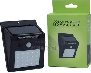 Solar Powered LED Wall Light