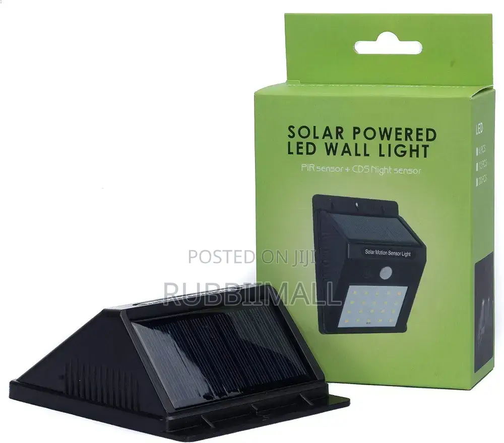Solar Powered LED Wall Light