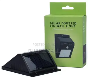 Solar Powered LED Wall Light