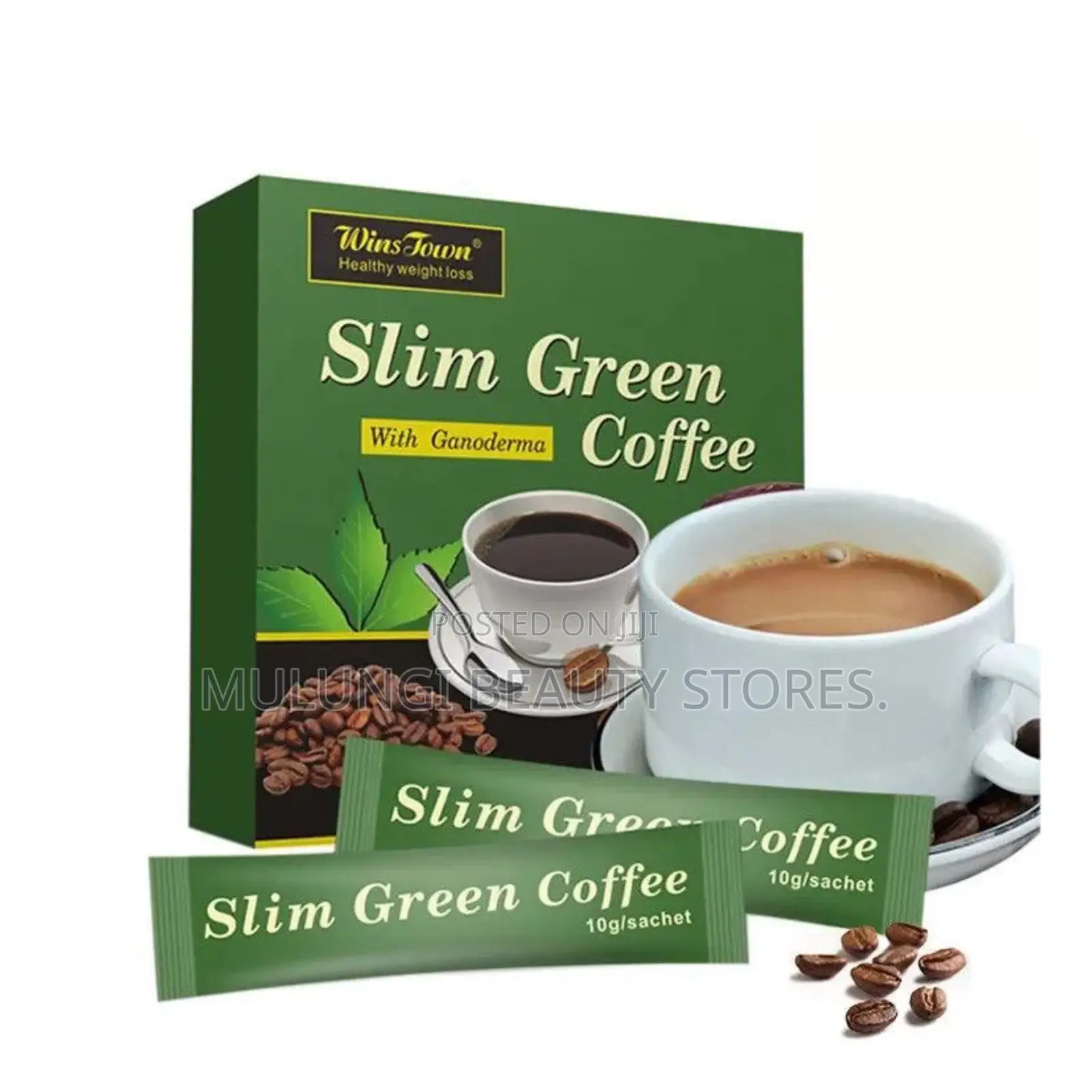 Slim Green Coffee With Ganoderma Extract Dietary Supplement